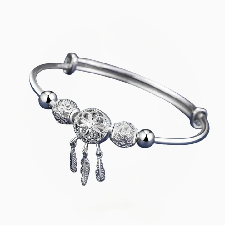 Bracelet feuille | Porte-bonheur
