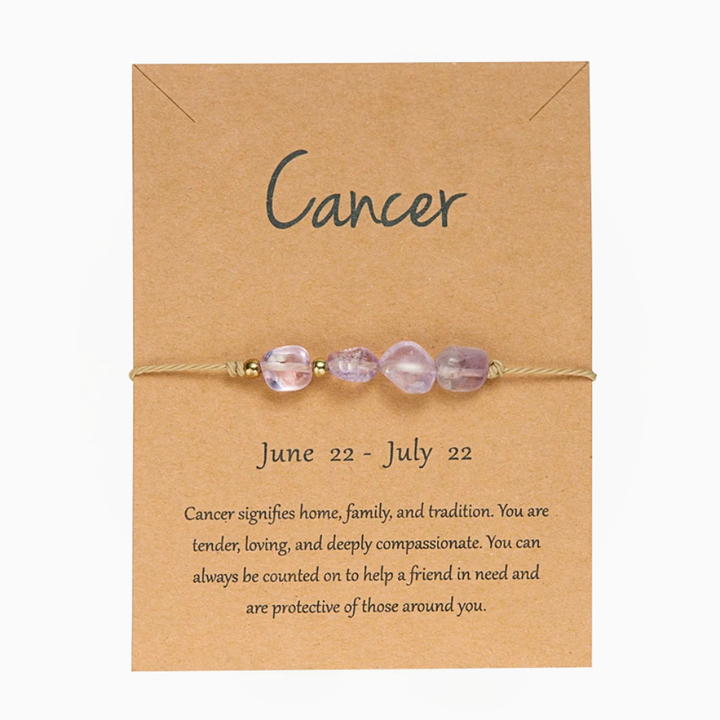 Bracelet Cancer | Signes du zodiaque