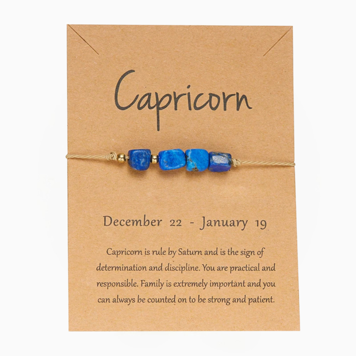 Bracelet Capricorne | Signes du zodiaque