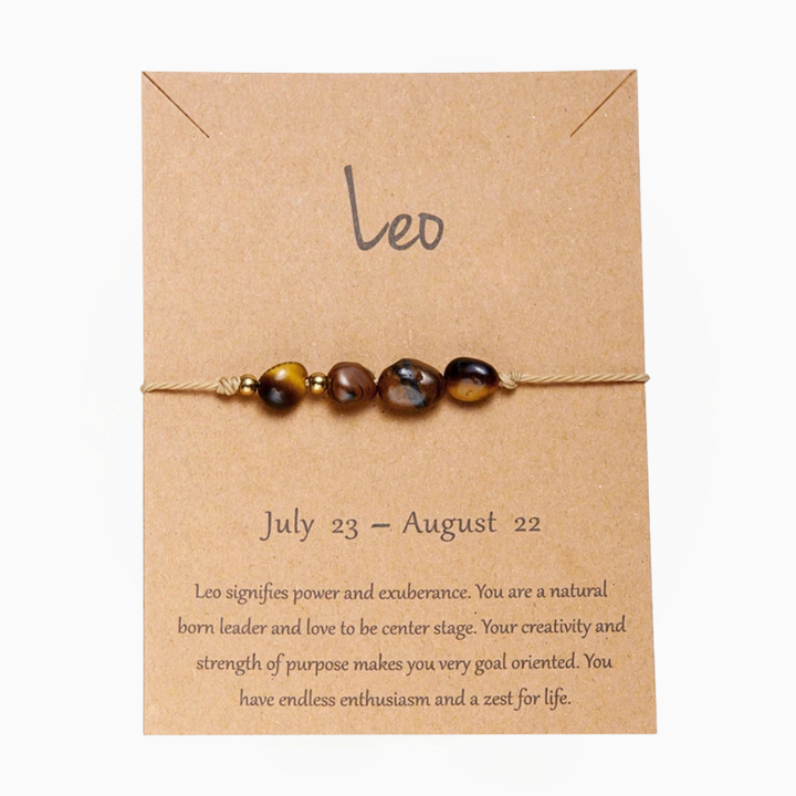 Bracelet Lion | Signes du zodiaque