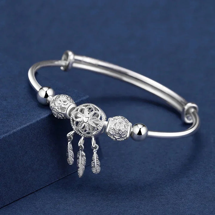 Bracelet feuille | Porte-bonheur