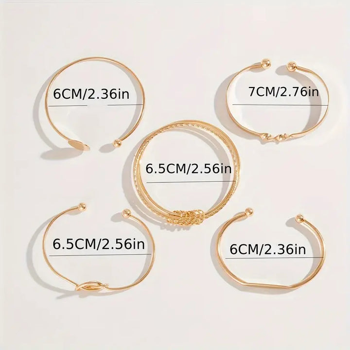 Coffret cinq bracelets Anniversaire Éternel