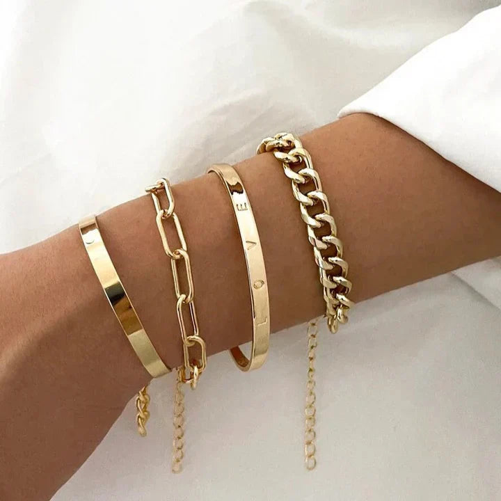 Coffret quatre bracelets | "L'ÉTERNEL ANNIVERSAIRE"