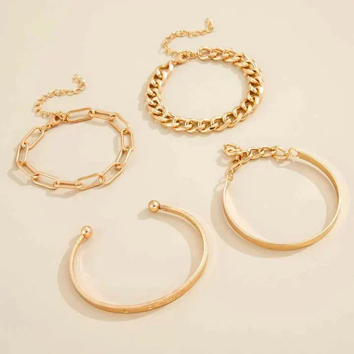 Coffret quatre bracelets | "L'ÉTERNEL ANNIVERSAIRE"