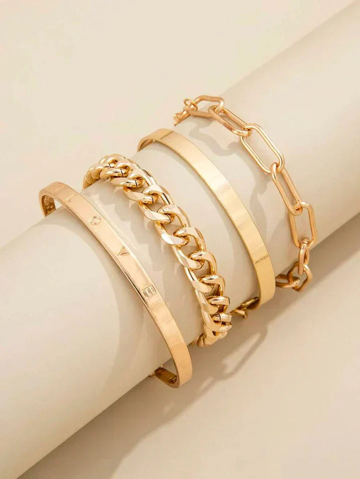 Coffret quatre bracelets | "L'ÉTERNEL ANNIVERSAIRE"